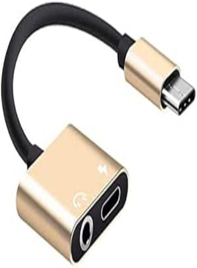 USB C to 3.5mm Audio Adapter - Phone Call & Music Control Supported